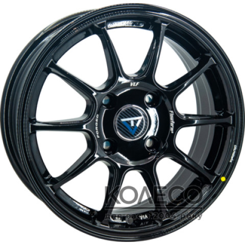 VLF ULF15 W6.5 R15 PCD4x114.3 ET40 DIA73.1 Black