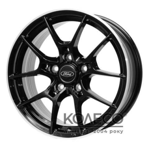 Replica Ford KW11 W7 R16 PCD5x108 ET35 DIA73.1 MBL