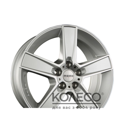 Momo Strike 2 W8 R18 PCD5x112 ET50 DIA72.3 silver