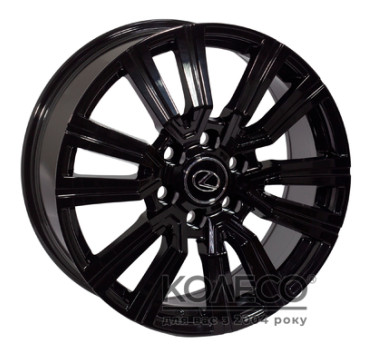 ZF 1754 W8.5 R20 PCD6x139.7 ET40 DIA95.1 Black
