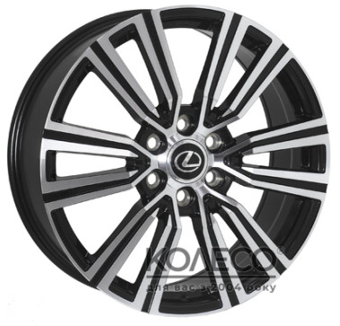 ZF 1754 W8.5 R22 PCD6x139.7 ET55 DIA95.1 BMF