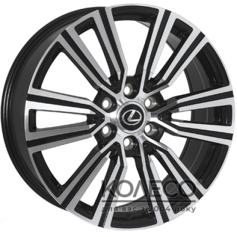 ZF 1754 W8.5 R22 PCD6x139.7 ET55 DIA95.1 BMF