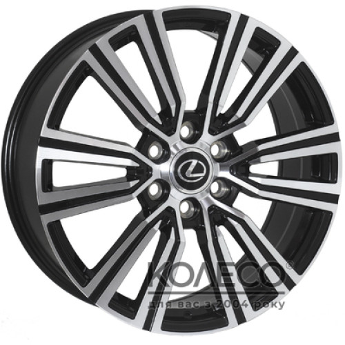 ZF 1754 W8.5 R22 PCD6x139.7 ET55 DIA95.1 BMF