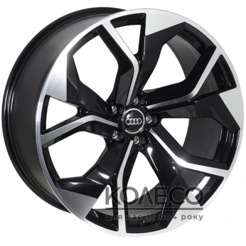 Zorat Wheels BK5758 W10 R22 PCD5x112 ET21 DIA66.6 BP