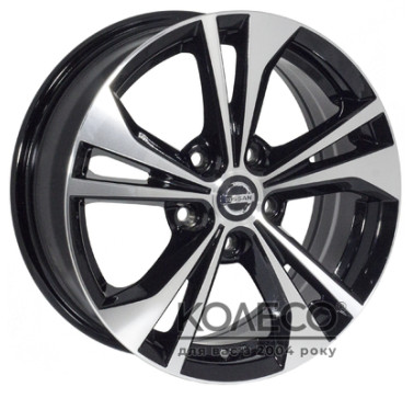 Zorat Wheels BKY1141 W6.5 R16 PCD5x114.3 ET40 DIA66.1 BP