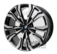 Диски Replica BMW 7119 W9.5 R22 PCD5x112 ET37 DIA66.6 BMF