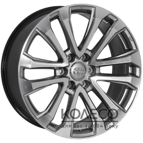 Zorat Wheels BK5037 W9 R22 PCD6x139.7 ET25 DIA106.1 HBMF