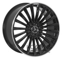 Диски Zorat Wheels BKY5909B W9.5 R20 PCD5x112 ET43 DIA66.6 BL