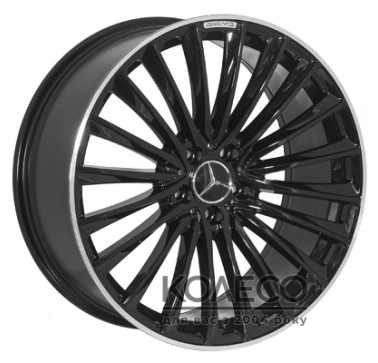 Zorat Wheels BKY5909B W9.5 R20 PCD5x112 ET43 DIA66.6 BL