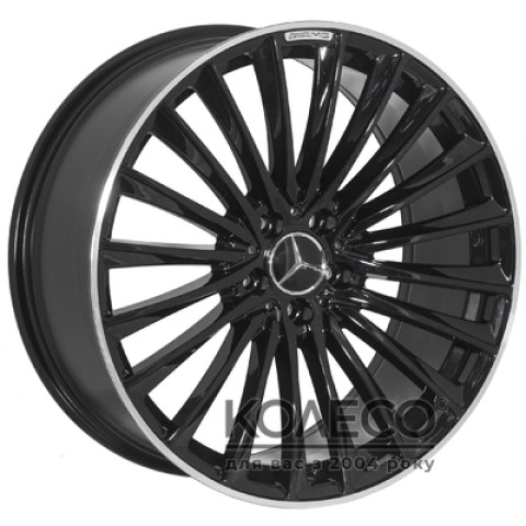 Zorat Wheels BKY5909B W9.5 R20 PCD5x112 ET43 DIA66.6 BL