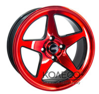 Диски GT 5060 W7 R15 PCD4x100 ET28 DIA73.1 BMRedL