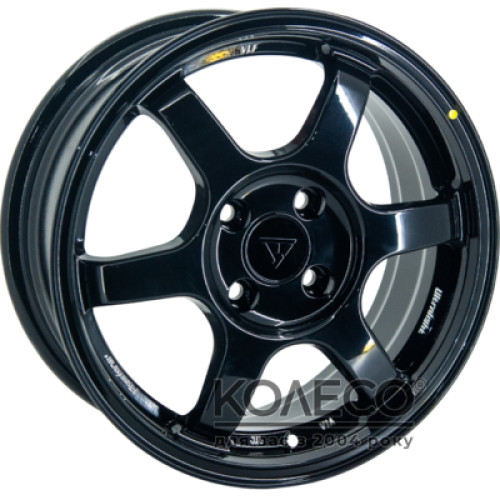 VLF ULF11 W6.5 R15 PCD4x100 ET38 DIA73.1 Black