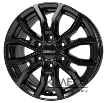 Dezent KC W7.5 R17 PCD6x139.7 ET38 DIA67.1 Black