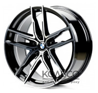 Диски Replica B3076 W9.5 R19 PCD5x120 ET35 DIA72.6 BKF