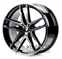 Диски Replica B3076 W9.5 R19 PCD5x120 ET35 DIA72.6 BKF