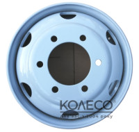 Диски Кременчуг ГАЗ Next, ПАЗ W6.75 R19.5 PCD6x222.25 ET140 DIA164 Gray