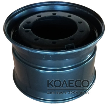Кременчуг КрАЗ, МАЗ W14 R22.5 PCD10x335 ET155 DIA281 Black