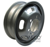 Диски WST Iveco Daily W6 R16 PCD6x205 ET124 DIA161 Gray