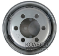 Диски WST Isuzu, Bogdan W6.75 R17.5 PCD6x222.25 ET140 DIA164 Gray