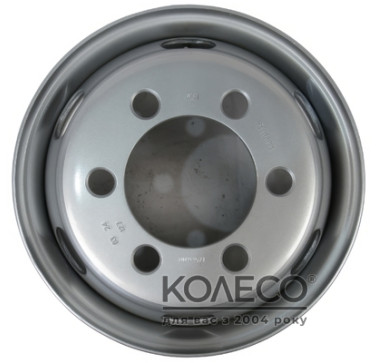WST Isuzu, Bogdan W6.75 R17.5 PCD6x222.25 ET128 DIA164 Gray