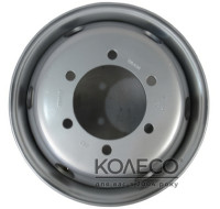 Диски WST TATA W6 R17.5 PCD6x205 ET127 DIA161 Грей