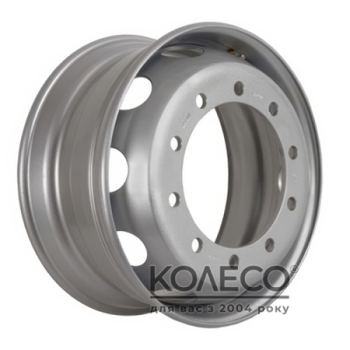 WST Mercedes, MAN, DAF W8.25 R22.5 PCD10x335 ET165 DIA281 Gray