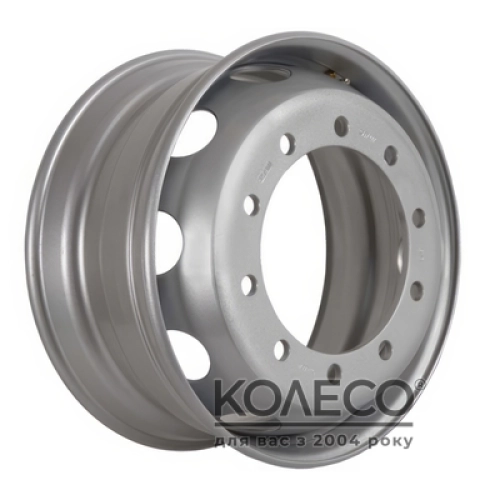 WST Mercedes, MAN, DAF W8.25 R22.5 PCD10x335 ET165 DIA281 Gray