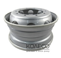 Диски WST MAN, Mercedes, Volvo ET175 W9 R22.5 PCD10x335 ET175 DIA281 Gray