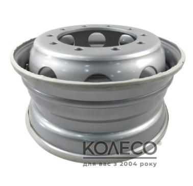 WST MAN, Mercedes, Volvo ET175 W9 R22.5 PCD10x335 ET175 DIA281 Gray