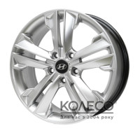 Диски Replica Hyundai RB115 W7 R17 PCD5x114.3 ET50 DIA67.1 HS