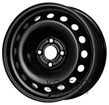 Magnetto Wheels R1-1593 W6 R15 PCD4x100 ET43 DIA56.5 Black