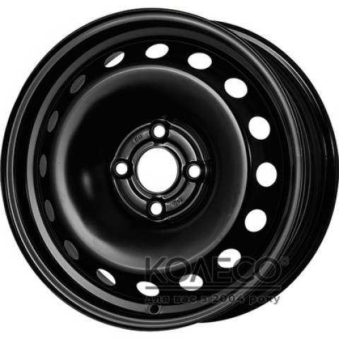 Magnetto Wheels R1-1593 W6 R15 PCD4x100 ET43 DIA56.5 Black