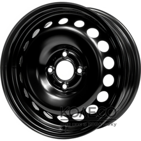Magnetto Wheels R1-1855 W6 R15 PCD4x100 ET40 DIA60 Black