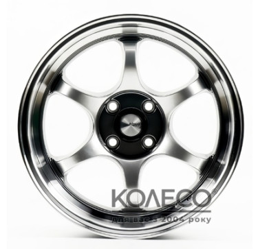 CAST WHEELS CW6088 W7 R16 PCD4x100 ET35 DIA73.1 HPBL