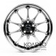 CAST WHEELS CW010 W7 R16 PCD5x100 ET38 DIA73.1 HPBL