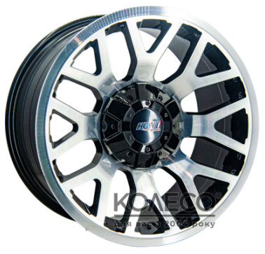 GT 8010 W9 R17 PCD6x135/139.7 ET-12 DIA110 BMF