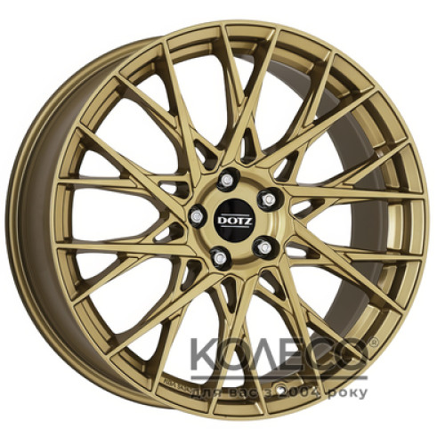 Dotz Fuji W9 R20 PCD5x112 ET40 DIA70.1 Gold