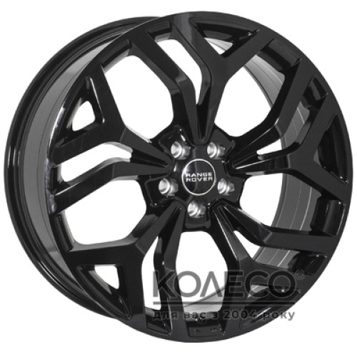 ZH 787 W9.5 R22 PCD5x108 ET45 DIA63.4 Black