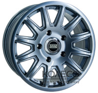 Диски GT QC1881 W8 R17 PCD5x150 ET25 DIA110.1 Gray
