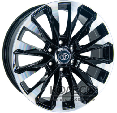 Replica Toyota QC1801 W8 R20 PCD6x139.7 ET25 DIA106.1 MB