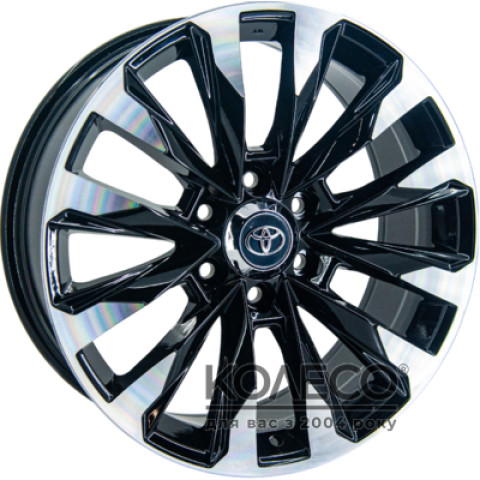 Replica Toyota QC1801 W8 R20 PCD6x139.7 ET25 DIA106.1 MB