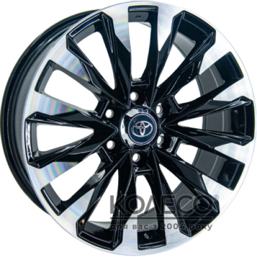 Replica Toyota QC1801 W8 R20 PCD6x139.7 ET25 DIA106.1 MB