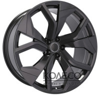 Диски Racing line B1637 W10 R22 PCD5x112 ET21 DIA66.6 BL