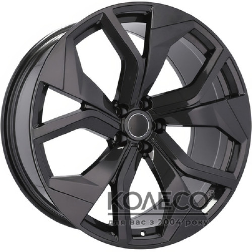 Racing line B1637 W10 R22 PCD5x112 ET21 DIA66.6 BL