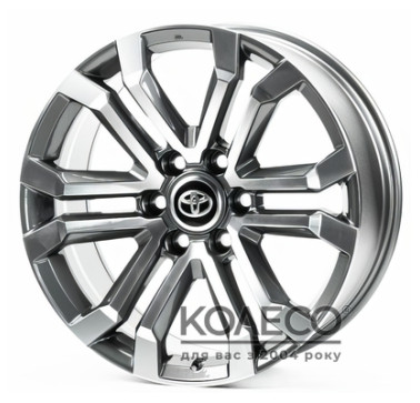 Replica TY3270 W8.5 R20 PCD6x139.7 ET25 DIA106.1 DGMF