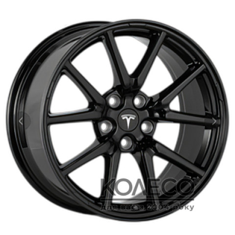 Replica Tesla 2113 W8.5 R18 PCD5x114.3 ET40 DIA64.1 Dark GMP