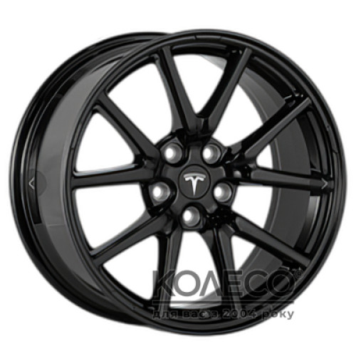 Replica Tesla 2113 W8.5 R18 PCD5x114.3 ET40 DIA64.1 Dark GMP