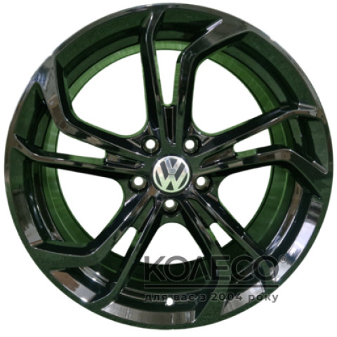 Replica Volkswagen 698 W8 R18 PCD5x112 ET45 DIA57.1 Black