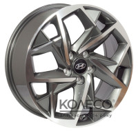 Диски ZF TL0048 W7 R18 PCD5x114.3 ET51 DIA67.1 GMF