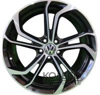 Диски Replica Volkswagen 968 W8 R19 PCD5x112 ET45 DIA57.1 BMF